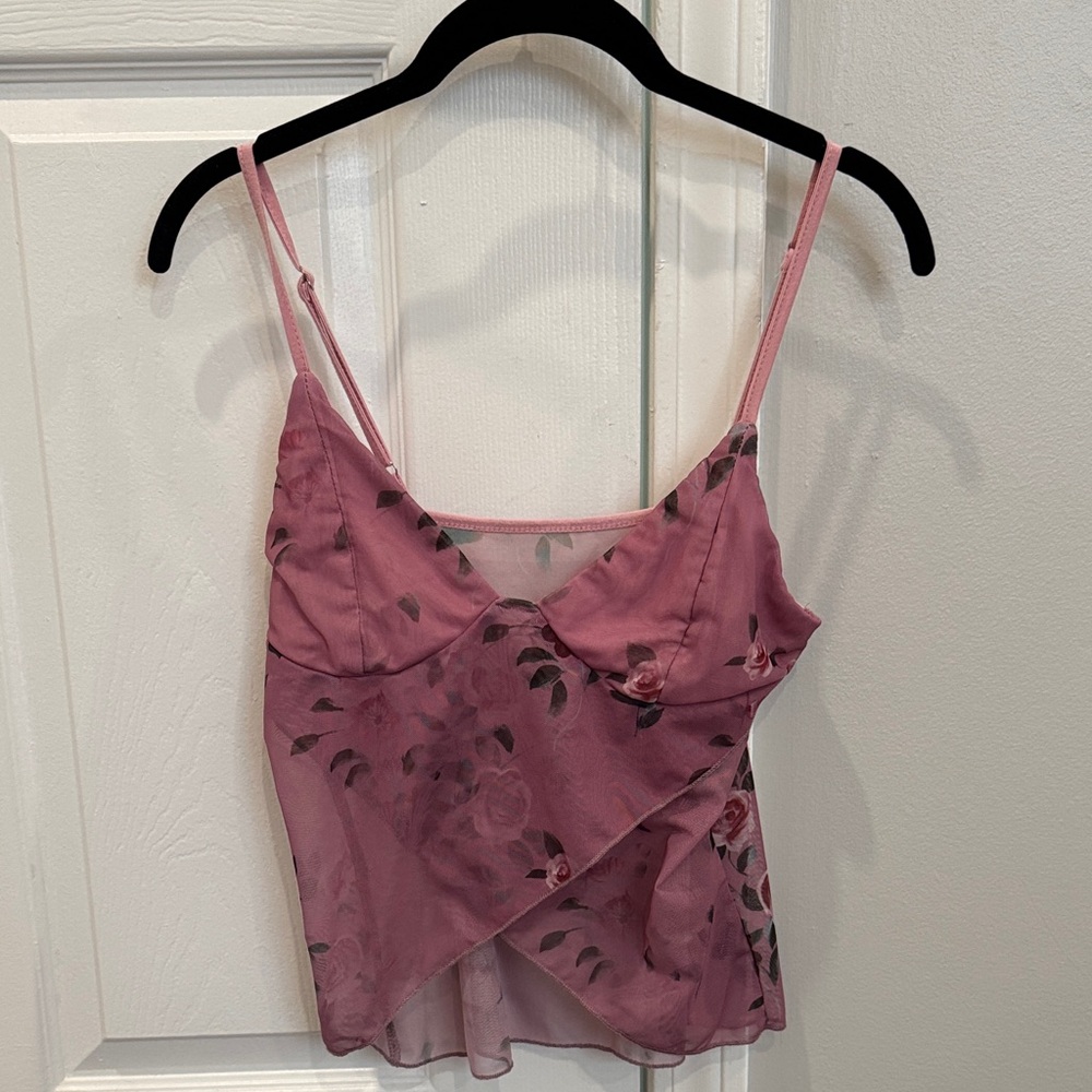 Floral Pink Women's Top